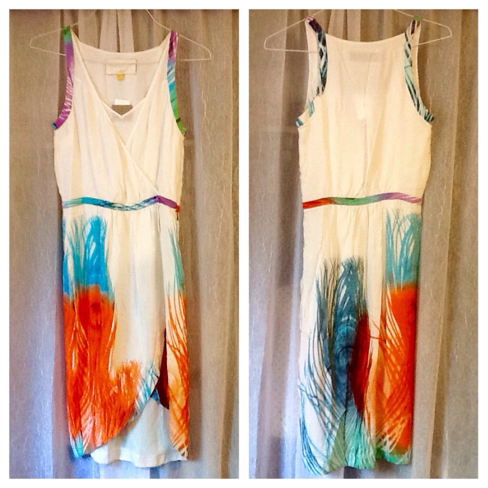 Leifsdottir - Anthropologie Peacock dress
